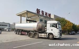天润watchwhes半挂冷藏奶罐车又发货了~日发两车!连发三天!