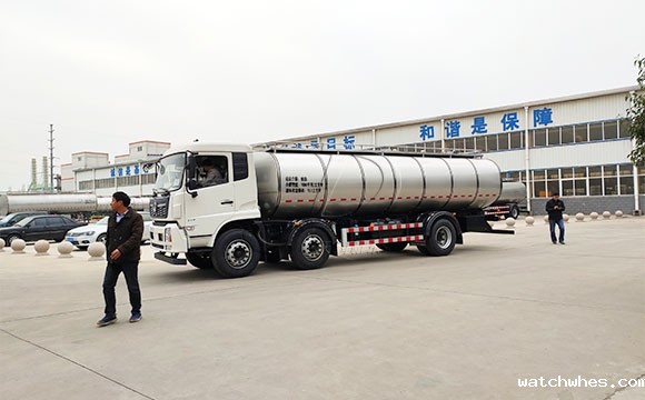天润watchwhes牌16立方车罐<a href=http://xnc.xdqj.com/ngc/ target=_blank class=infotextkey>一体<a href=/ target=_blank class=infotextkey>奶罐车</a></a>发往河南南阳