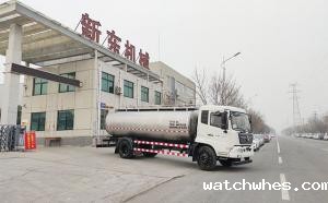 我公司天润watchwhes牌10方奶罐运输车顺利发往辽宁