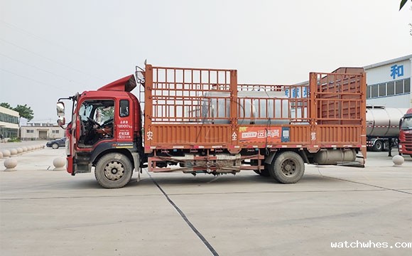 6吨卧式鲜奶运输储罐