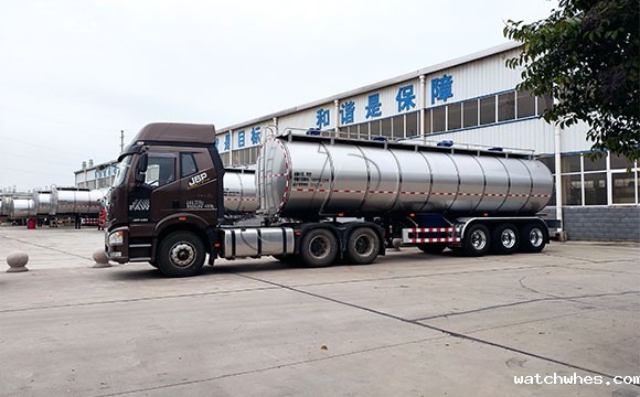 不锈钢淀粉乳运输车