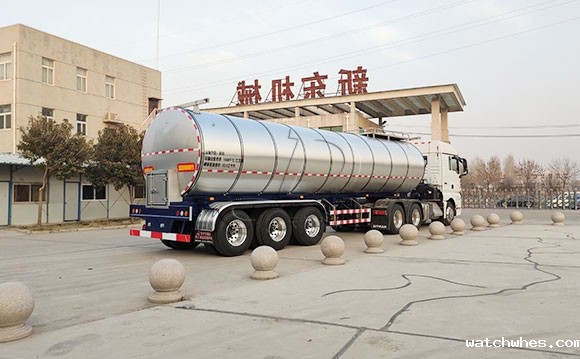 半挂奶罐运输车