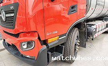 国内第一辆国六标准奶罐车准备发货上岗了!