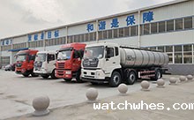 十一加班赶工期,整装奶罐车待您提!