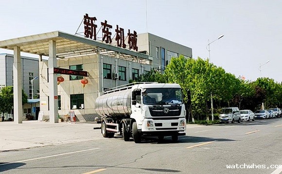 前四后四鲜奶运输罐车
