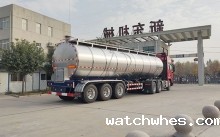 广西33立方生奶运输保温车今天交付客户