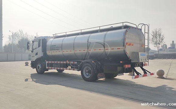 车罐一体鲜奶运输车