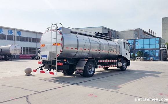 车罐一天鲜奶运输车