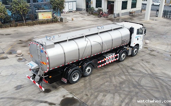 车罐一体鲜奶运输车