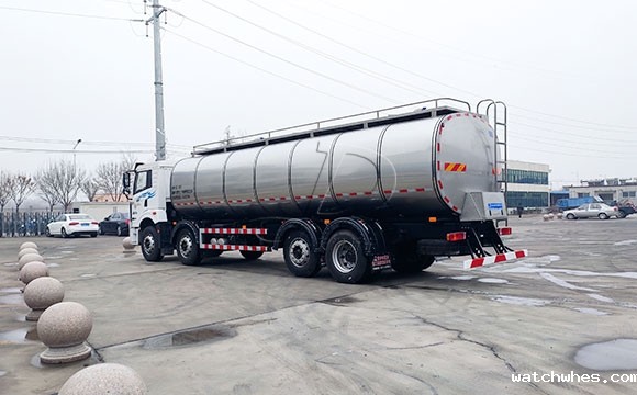 车罐一体鲜奶运输车