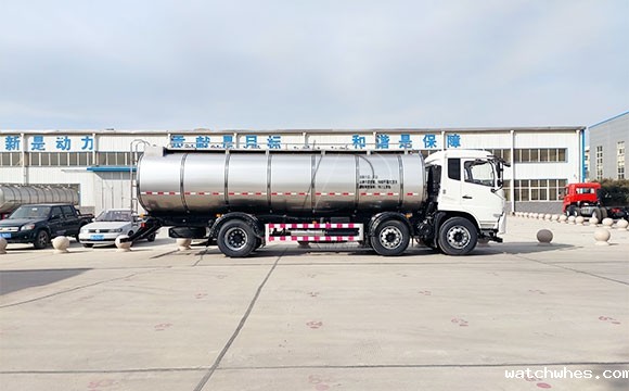 前四后四鲜奶运输车