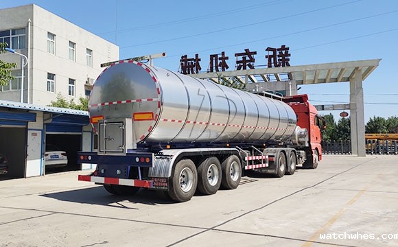 34吨拉奶半挂车