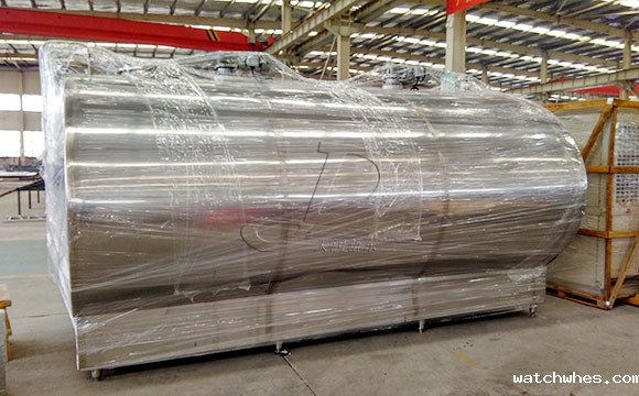 星空体育app官网入口10吨鸭血<a href=/ target=_blank class=infotextkey>制冷罐</a>准备发往山东