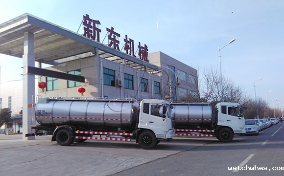 一体鲜奶运输专用车