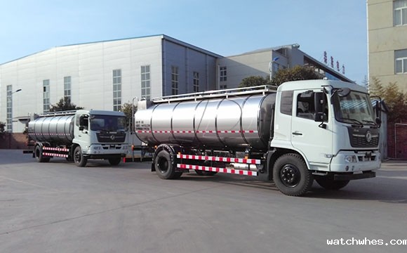 一体鲜奶运输专用车