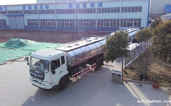 一体鲜奶运输专用车