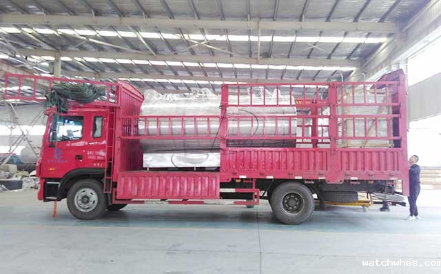 山东知名大型乳企自有牧场订购的10吨制冷罐发货