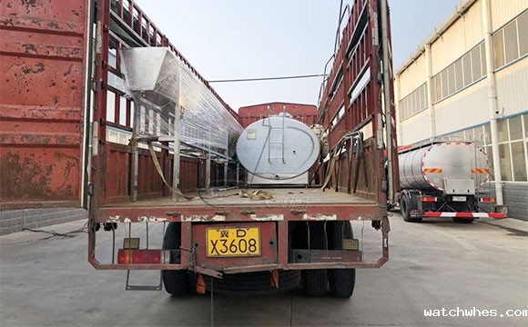 3吨鲜奶冷藏保鲜罐