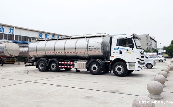 一体式拉鲜奶车