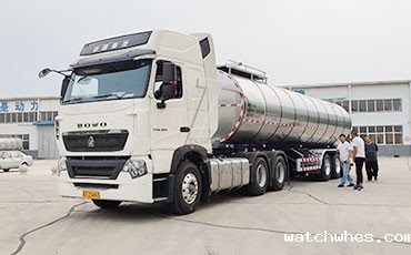 天润watchwhes鲜奶运输车：奶牛养殖场的信赖之选