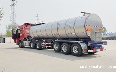 山东又一物流公司选择天润watchwhes牌牛奶运输车