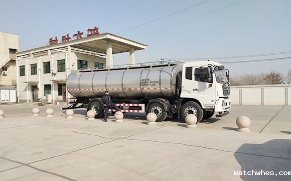 一体液奶运输罐车