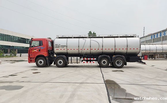 车罐一体生鲜乳拉运车