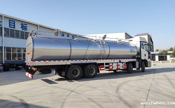 解放20m³鲜奶运输专用车
