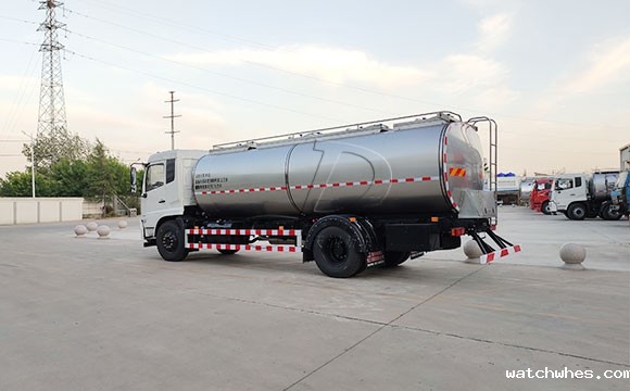 车罐一体鲜奶运输车
