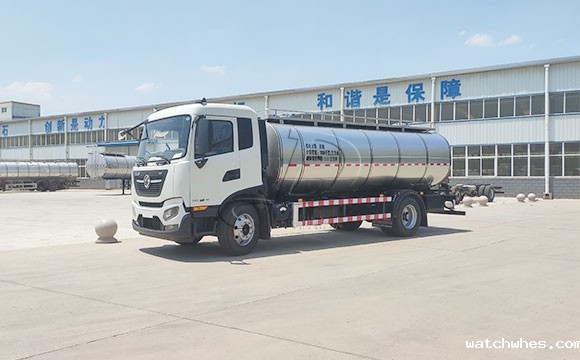 车罐一体鲜奶运输车