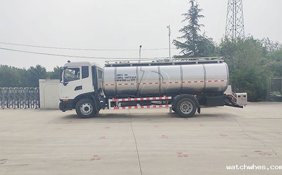 国六鲜奶运输罐车