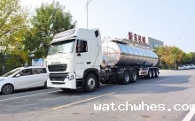黑龙江34方不锈钢牛奶罐车下午发往哈尔滨