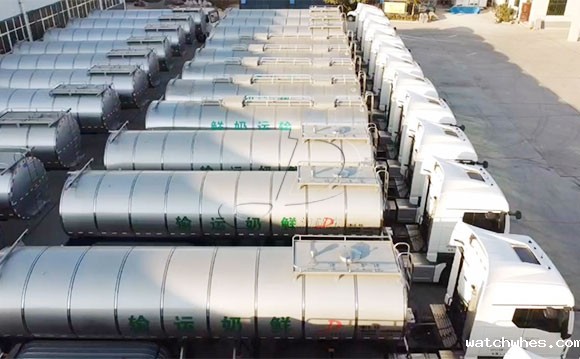 半挂奶罐车