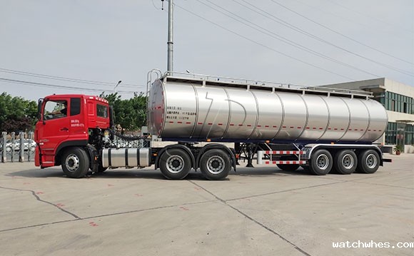 半挂奶罐车