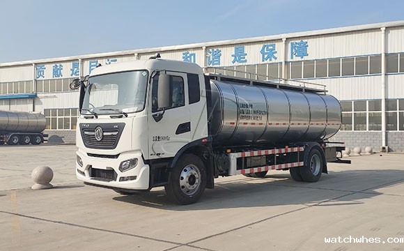 车罐一体鲜奶运输车