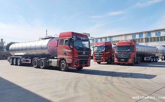 半挂奶罐车