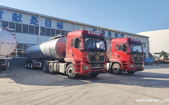 半挂奶罐车