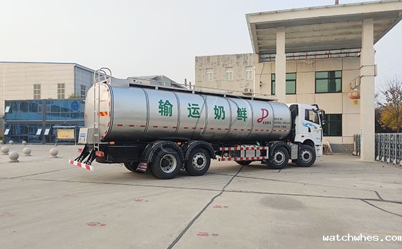 前四后六奶罐车