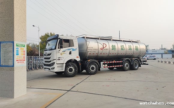 前四后六奶罐车