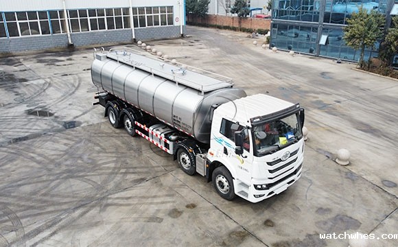 车罐一体鲜奶运输车