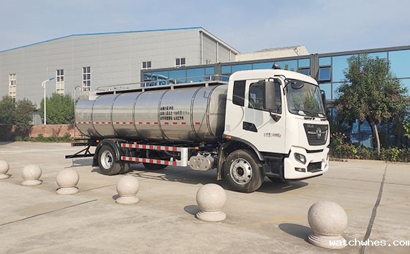 车罐一体鲜奶运输车