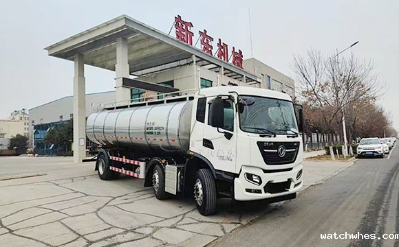 东风天锦鲜奶运输车