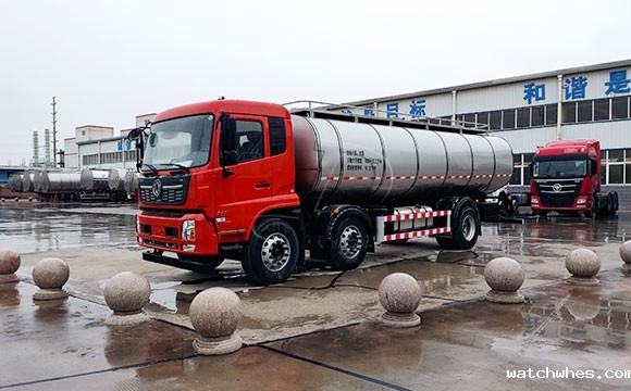 前四后四一体奶罐车