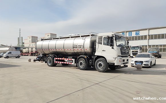 前四后四鲜奶运输车