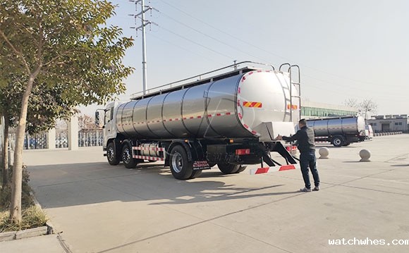 车罐一体鲜奶罐车
