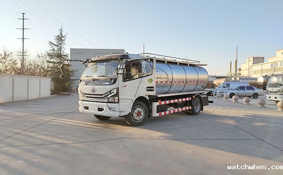 车罐一体羊奶运输车