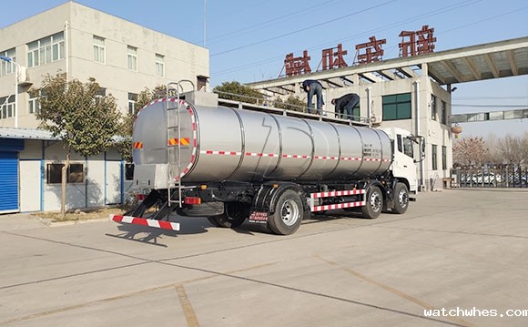 车罐一体鲜奶罐车