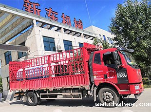 陕西客户订购的6吨新型速冷牛奶制冷罐顺利发货