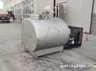 宁夏客户订购的1吨保健酒冷藏保温罐发往银川