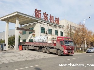 我公司10吨不锈钢卧式制冷奶罐准备发往宁夏